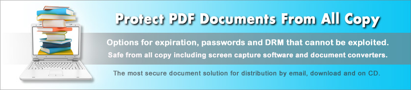 安全PDF文檔和電子書的版權以及列印保護